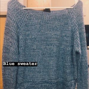 Blue sweater